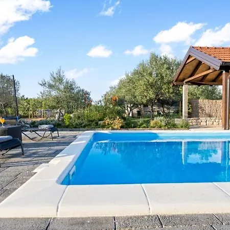 Olive Tree House With Jacuzzi, Wifi And 40m2 Pool Villa
